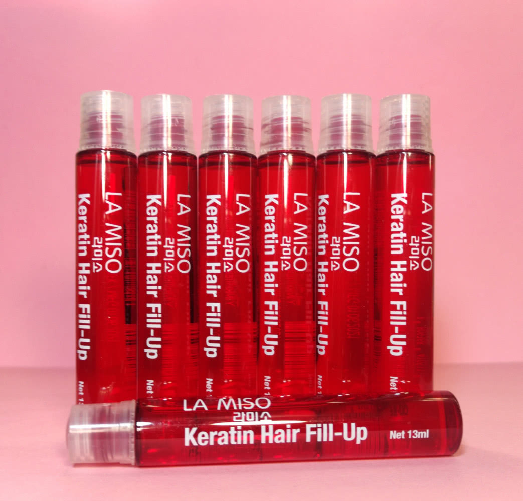 La Miso Keratin hair fill-up Восстанавливающий филлер для волос с кератином.