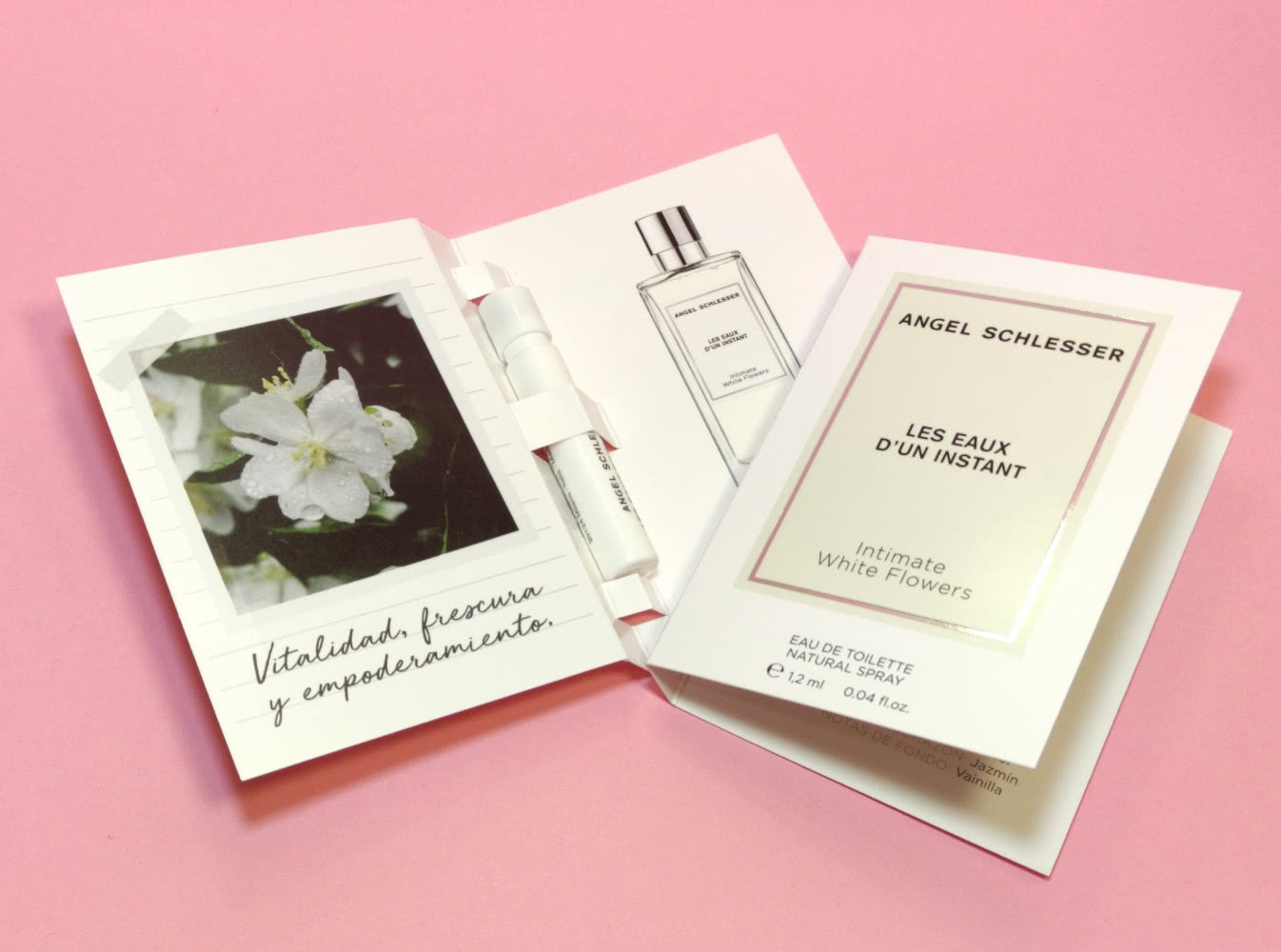 Angel Schlesser LES EAUX D’UN INSTANT  Intimate White Flowers, edt.