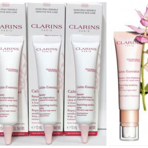 Clarins Calm-Essentiel Восстанавливающий бальзам для чувствительной кожи.