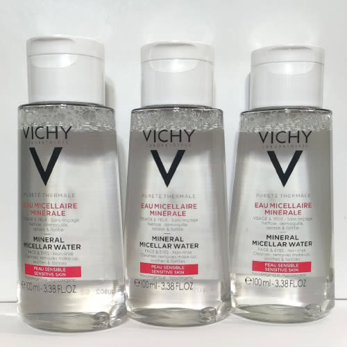 VICHY  Purete Thermale Мицеллярная вода с минералами для чувствительной кожи.