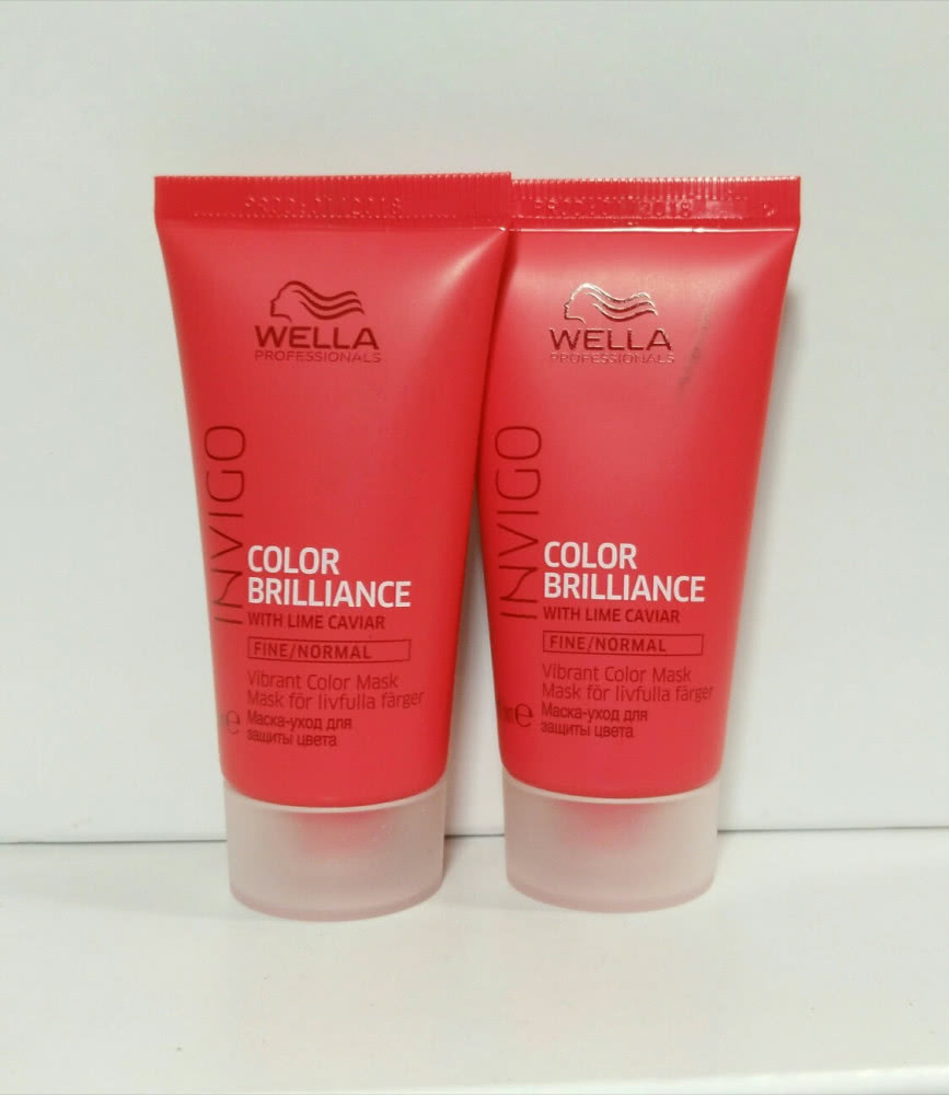 Wella Professionals Invigo Color Brilliance Маска-уход для защиты цвета окрашенных нормальных и тонких волос