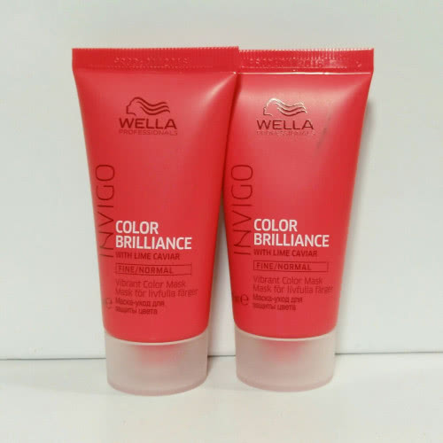 Wella Professionals Invigo Color Brilliance Маска-уход для защиты цвета окрашенных нормальных и тонких волос