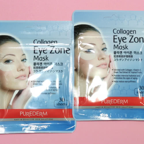 Purederm Collagen Eye Zone Mask Коллагеновые маски-патчи для зоны вокруг глаз.