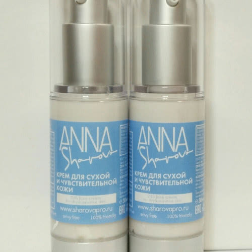 ANNA SHAROVA Универсальный крем для сухой и чувствительной кожи "Защита кожного барьера".