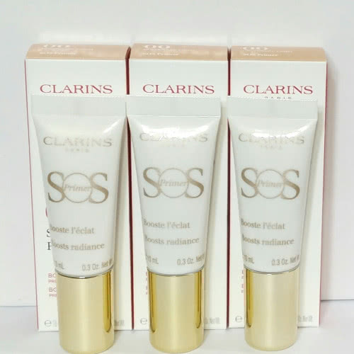 Clarins  SOS Primer  00 Universal Light. База под макияж, придающая сияние коже.