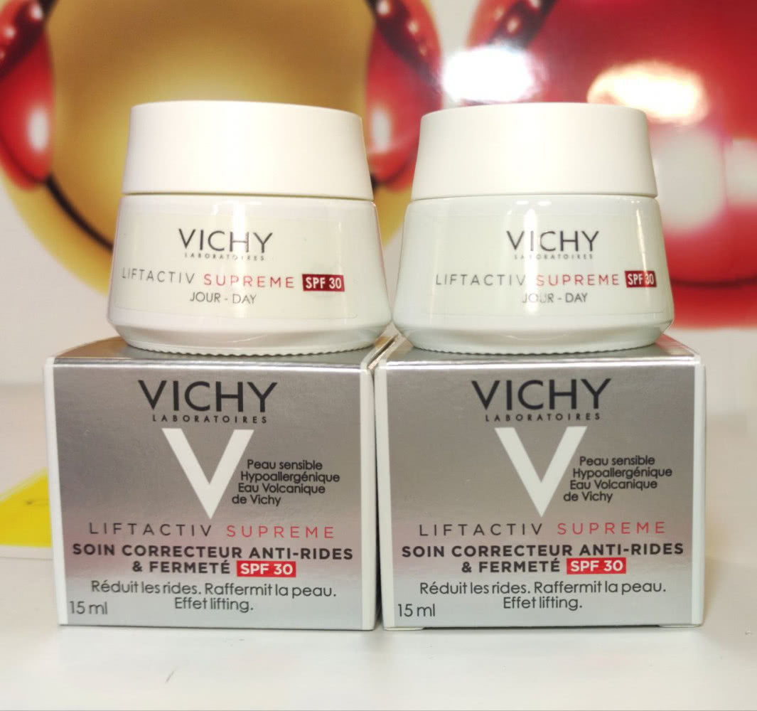 VICHY LIFTACTIV SUPREME Антивозрастной крем для лица  против морщин для упругости кожи SPF 30