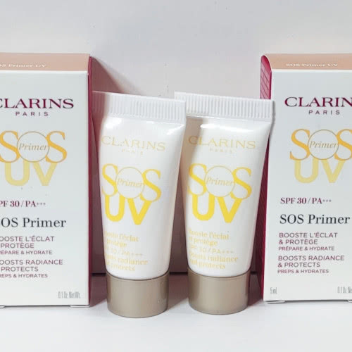 Clarins SOS Primer UV База под макияж, придающая сияние коже SPF 30. НОВИНКА!