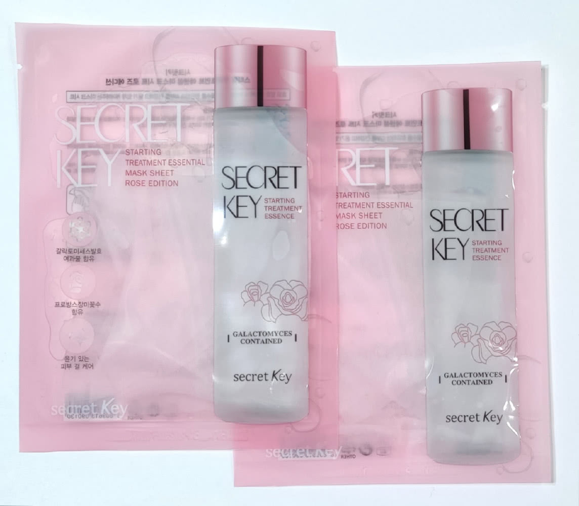 Secret Key  Тканевая маска с экстрактом розы