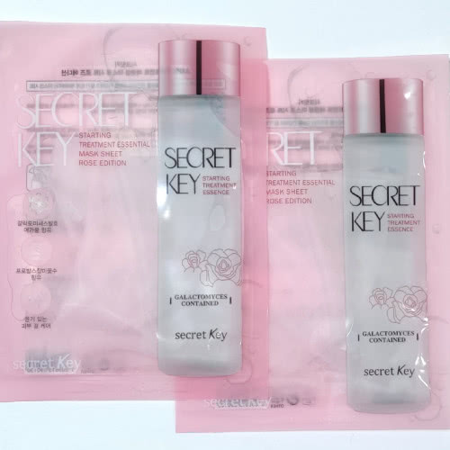Secret Key  Тканевая маска с экстрактом розы