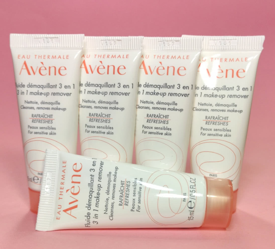 Avene, Sensibles.   Мультифункциональный продукт для очищения чувствительной кожи от Авен - Флюд 3 в 1.
