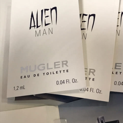 Сэмплы T.Mugler- Alien man (edt) 1.2 мл