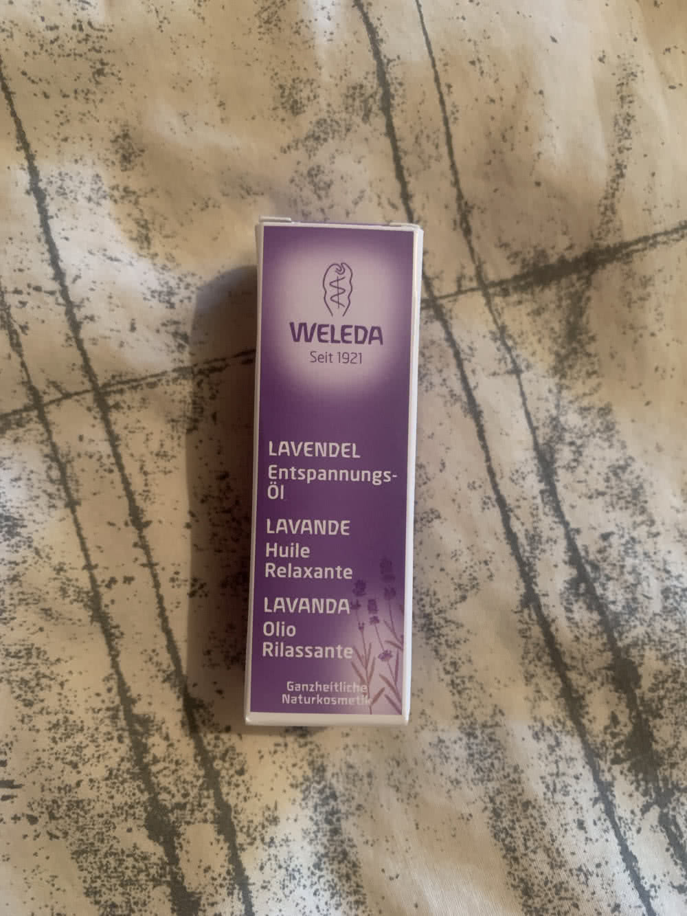 Weleda, Relaxing lavender Body Oil, 10ml ЦЕНА СНИЖЕНА ПО СРОКУ