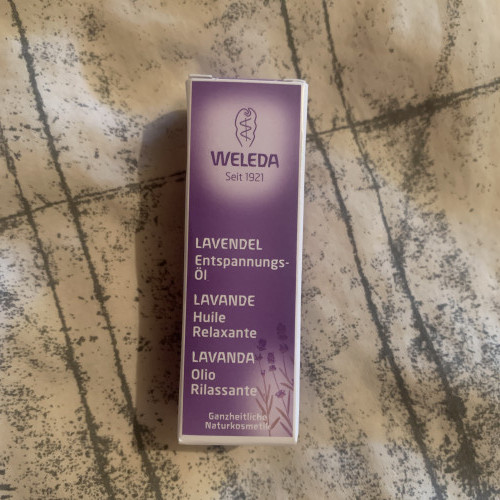 Weleda, Relaxing lavender Body Oil, 10ml