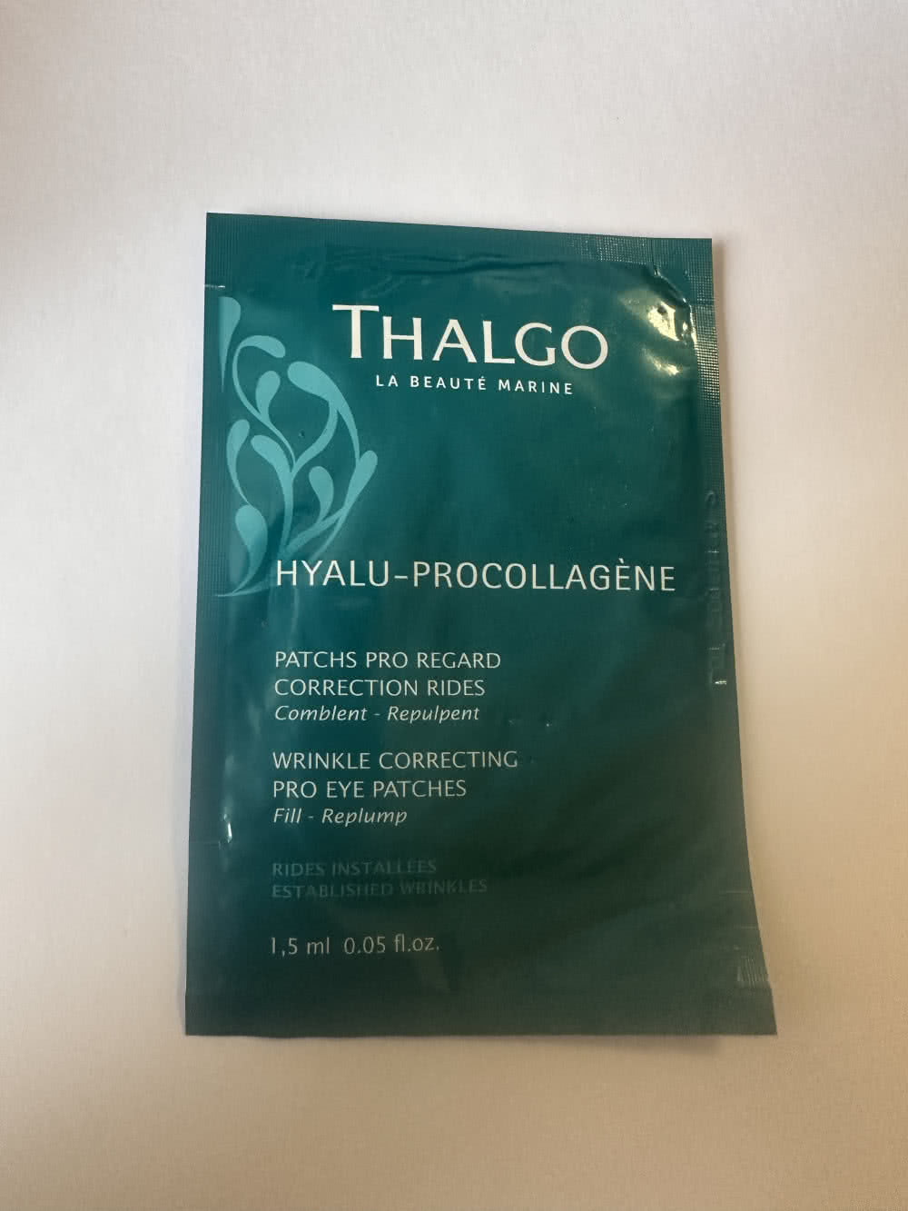 Thalgo, Hyalu-Procollagene Wrinkle Correcting Pro Eye Patches