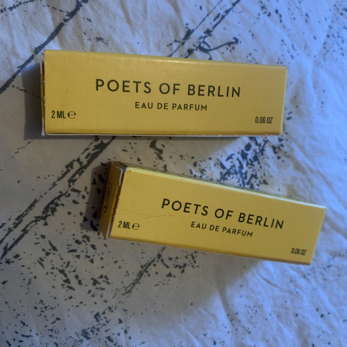 Vilhelm Parfumerie, Poets Of Berlin, 2*2ml