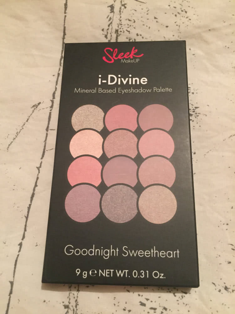 Sleek MakeUP i-Divine Eyeshadow Palette, Goodnidht Sweetheart