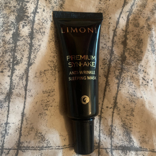 Limoni, Premium Syn-Ake Anti-Wrinkle Sleeping Mask, 25 мл