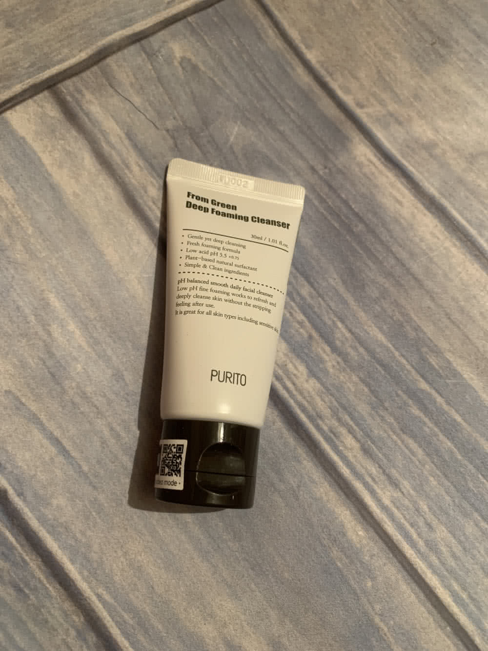 Purito, From Green Deep Foaming Cleanser, 30ml