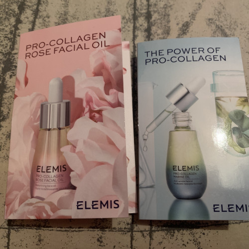 Elemis, pro-collagen rose facial oil / pro-collagen marine oil, 2ml/2ml