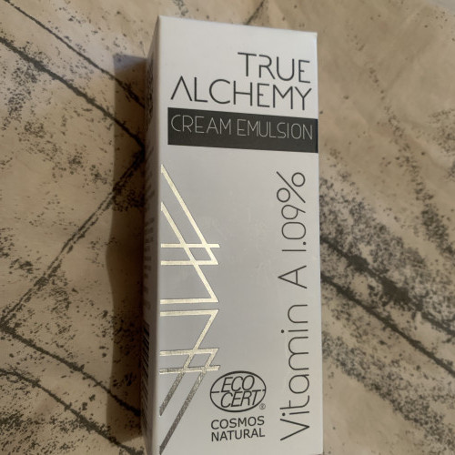 True Alchemy, Cream Emulsion Vitamin A 1.09%, 30ml