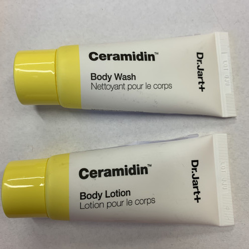 DR.JART+,  ceramidin Body Wash/Lotion, 30/30ml