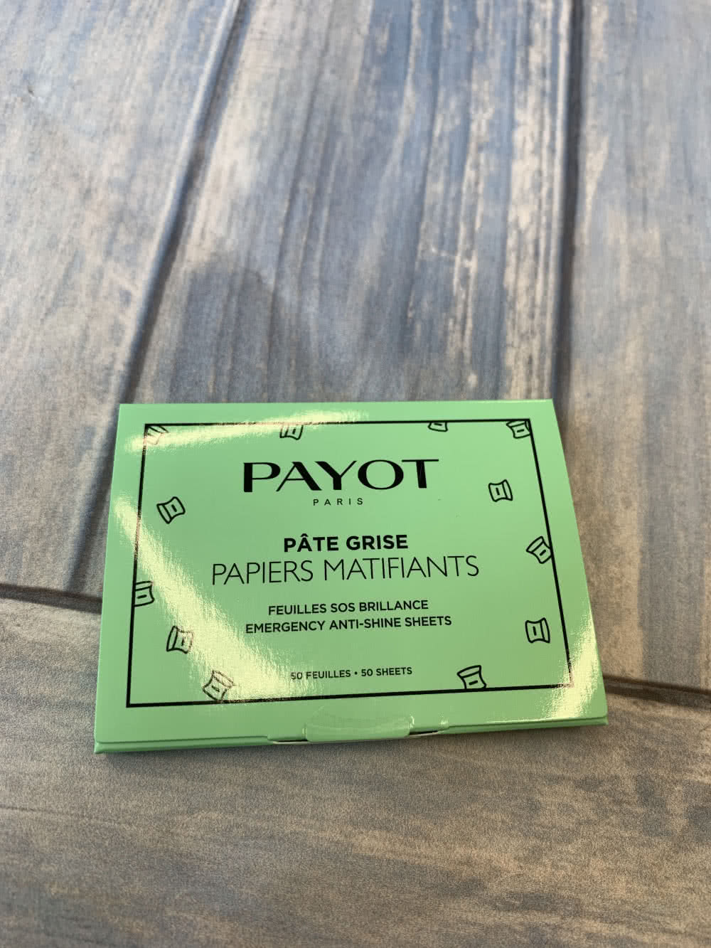 Payot, Pate Grise Papiers Matifiants, 50pcs