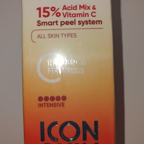 Новый пилинг для лица ICON SKIN peeling with vitamin c with 15% acid complex.