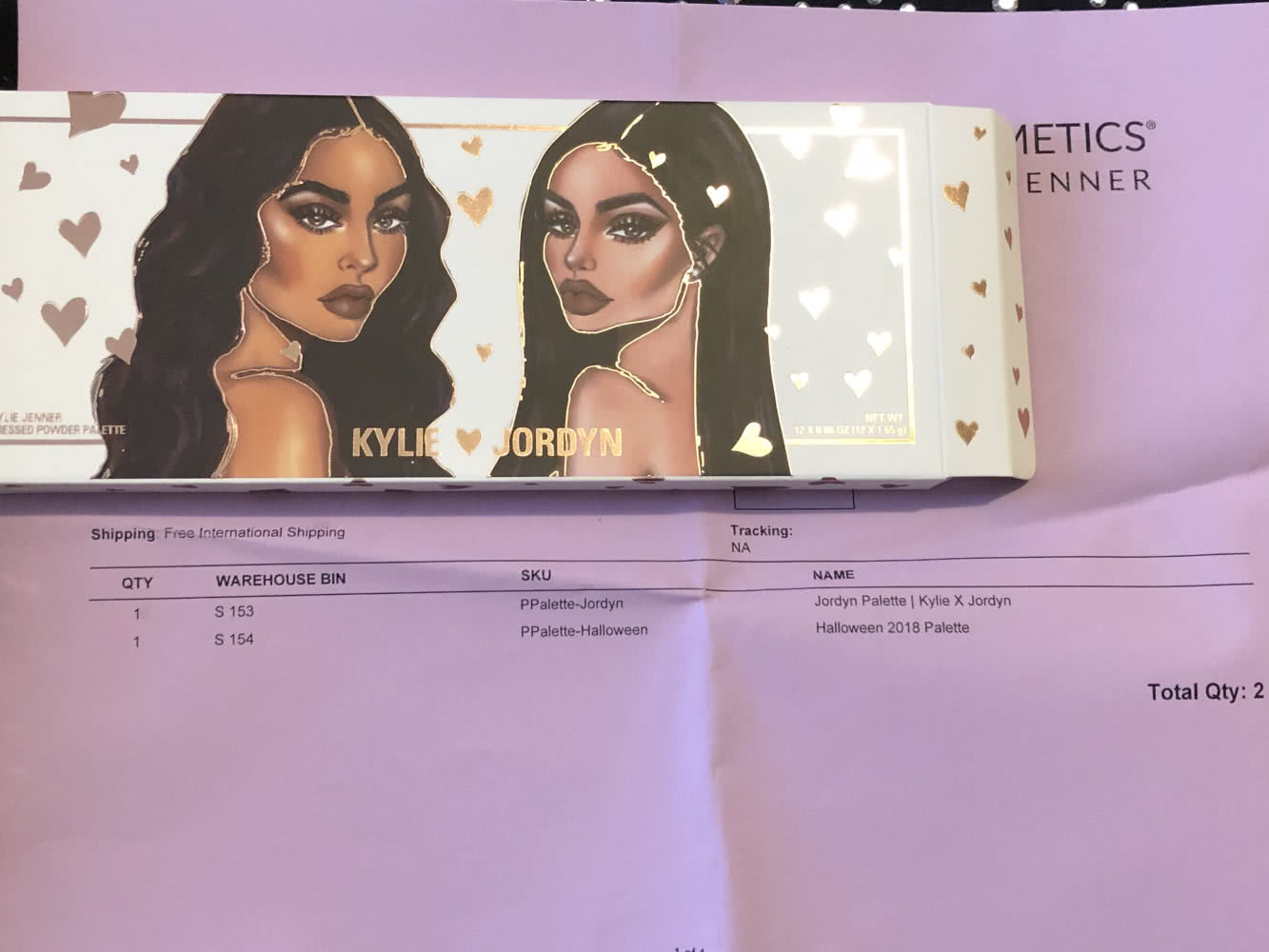 Kylie Cosmetics & Jordyn Palette