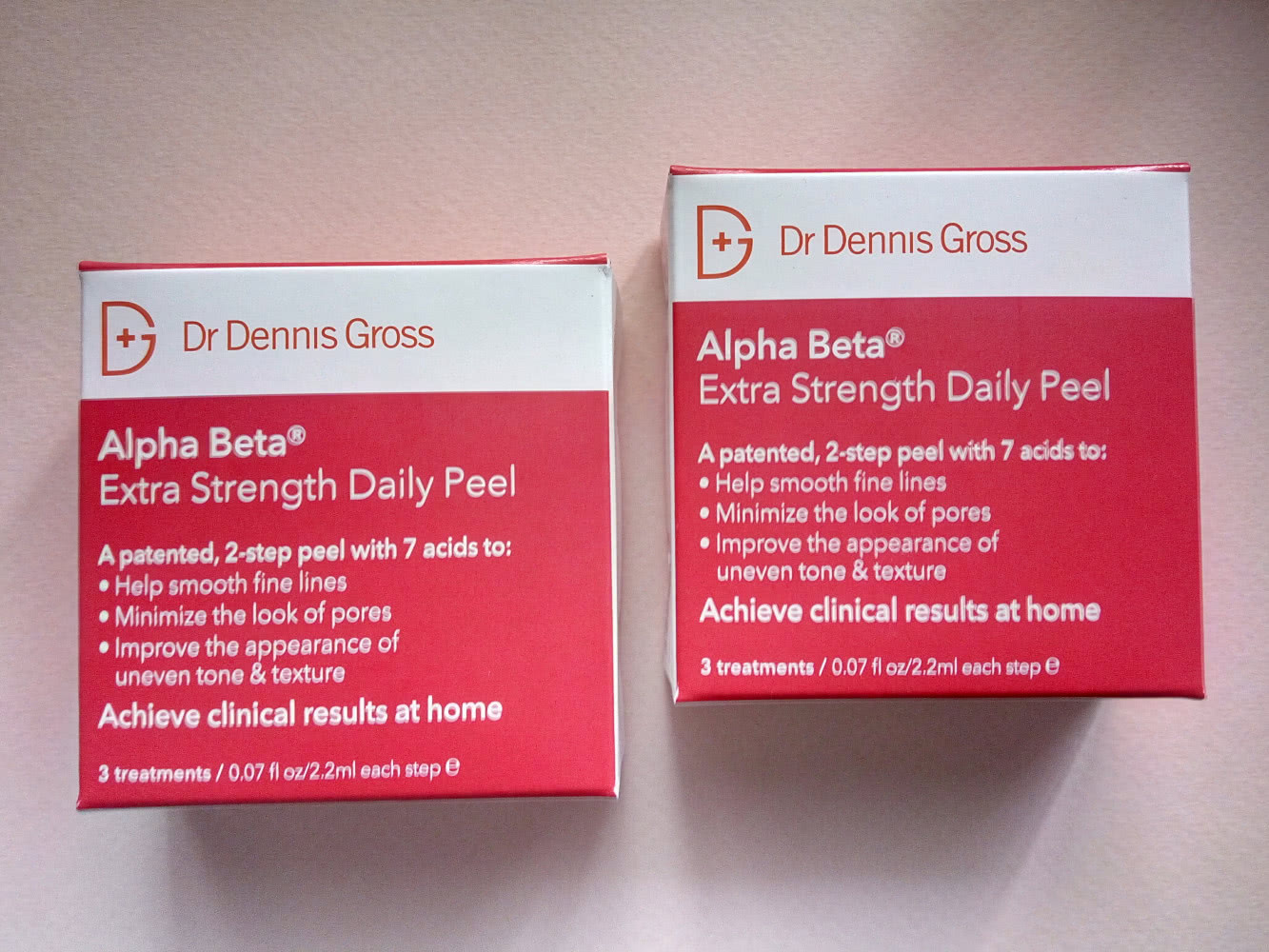 DR DENNIS GROSS Пилинг для лица Alpha Beta Peel Extra Strength Formula / 3 салфетки.
