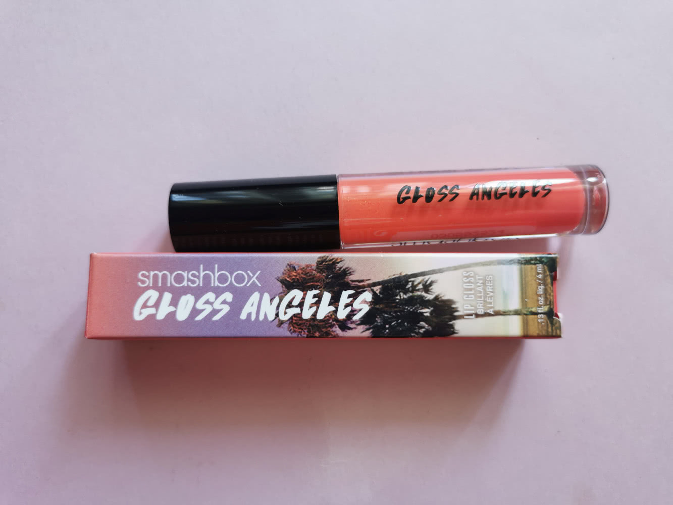 Smashbox Gloss Angeles  Блеск для губ/ 4 мл  - оттенок Ay Poppy (Deep Coral)
