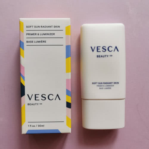 VESCA BEAUTY soft sun radiant skin primer & luminizer Праймер для сияния кожи лица/30 мл