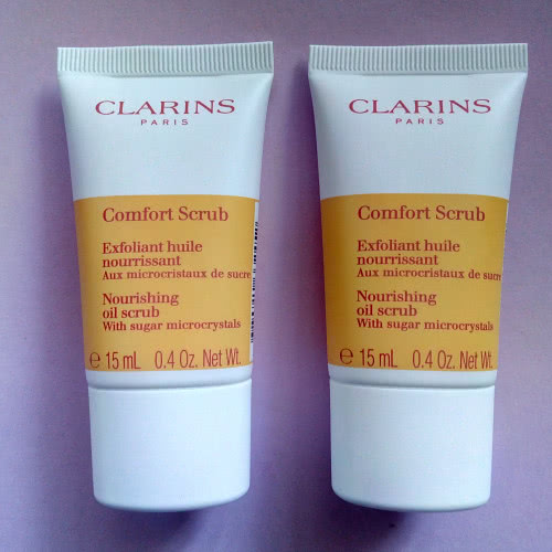 CLARINS Comfort Scrub Масло для лица питательное отшелушивающее/15 мл/ до 09/24.