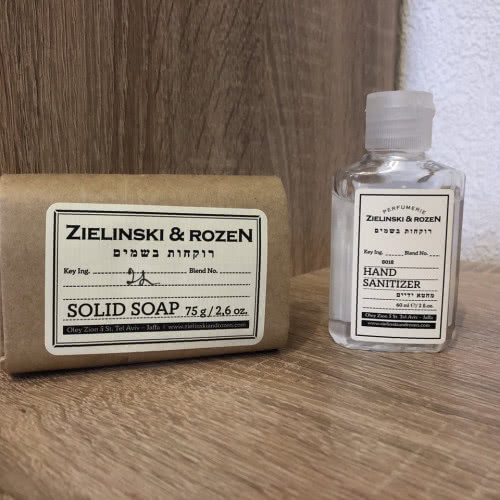 мыло и санитайзер Zielinski & Rozen (можно отдельно)