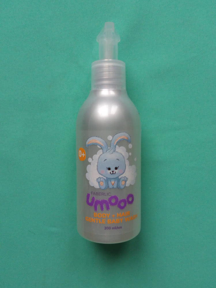 Нежный детский гель для очищения кожи и волос (0+) 200мл Faberlic Umooo