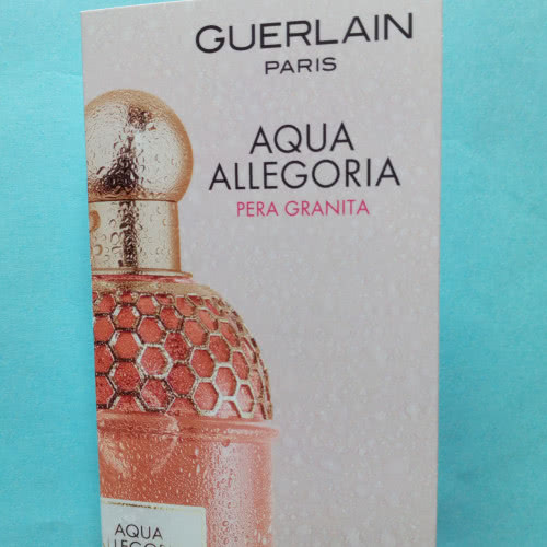Guerlain Aqua allegoria pera granita lady женская туалетная вода 0,7мл пробный образец