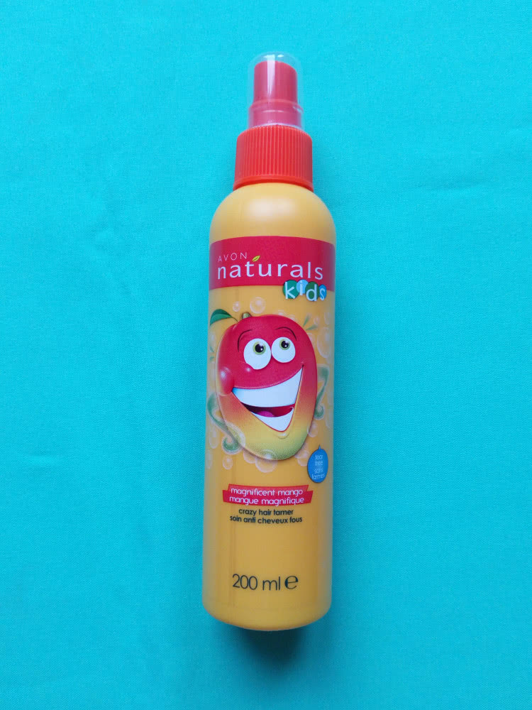 Детский спрей для облегчения расчёсывания волос Манговое удовольствие Avon Naturals Kids 200мл
