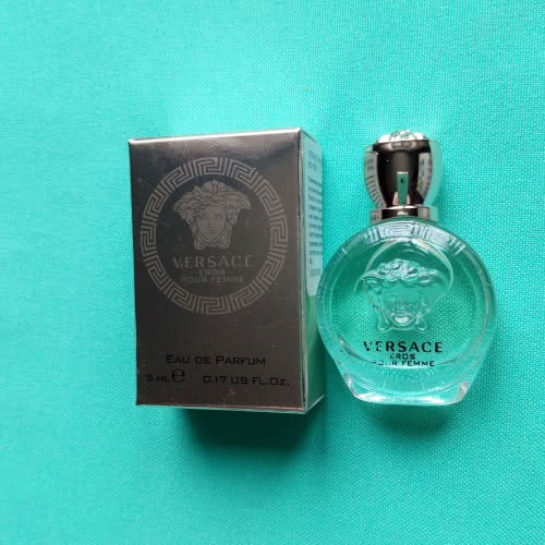 Versace eros pour femme Женская парфюмерная вода миниатюра 5мл