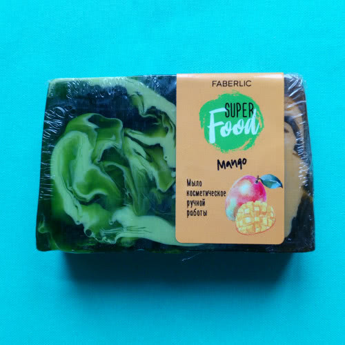 Мыло ручной работы Манго 100г Superfood Faberlic