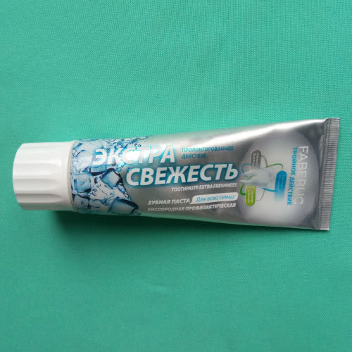 Кислородная профилактическая зубная паста Экстраcвежесть 75мл Faberlic