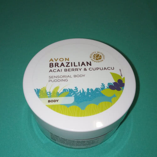 Крем-пудинг для тела Бразильские ягоды асаи и масло купуасу 200мл Avon
