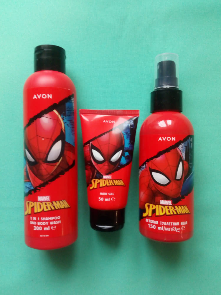 Набор для мальчиков Avon Marvel Spider-Man  3 продукта:
