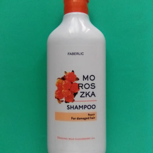 Восстанавливающий шампунь для поврежденных волос Moroszka 380мл Faberlic