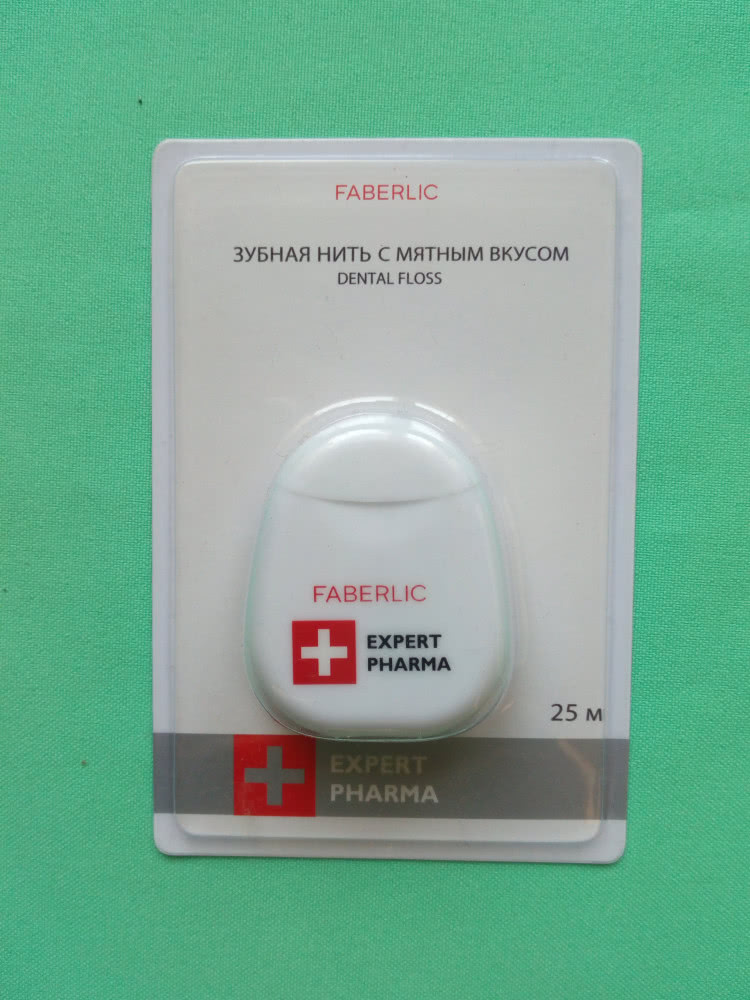 Зубная нить c мятным вкусом Expert Pharma Faberlic