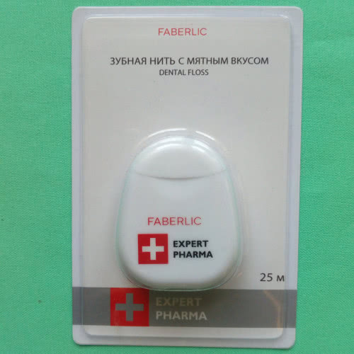 Зубная нить c мятным вкусом Expert Pharma Faberlic