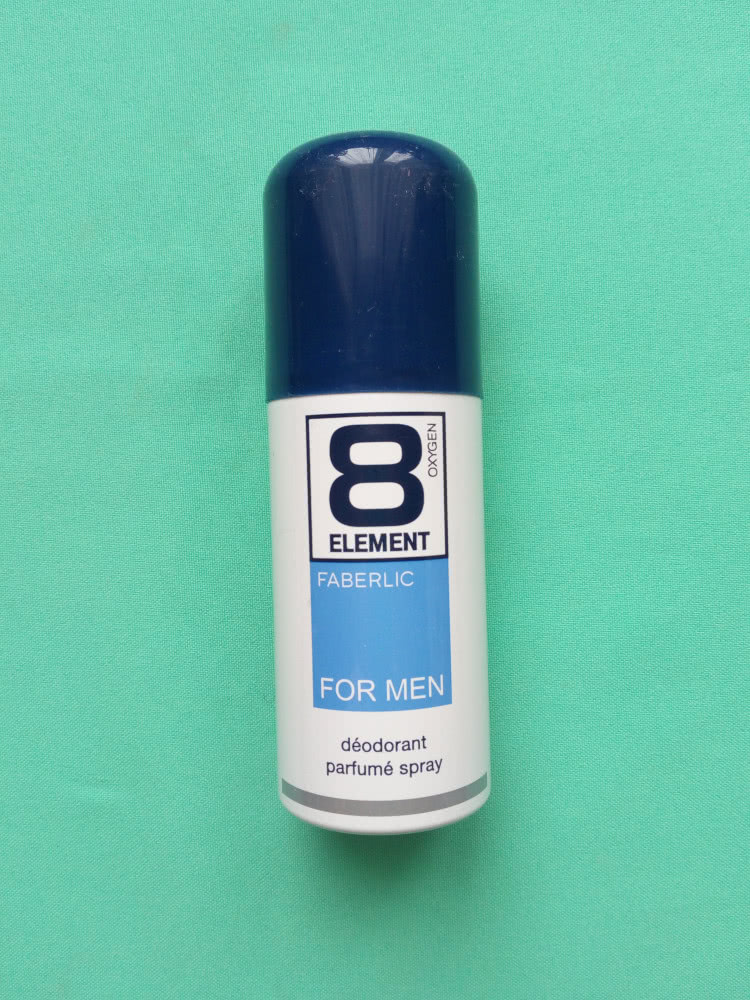 Дезодорант-спрей парфюмированный для мужчин 8 Element 100мл Faberlic