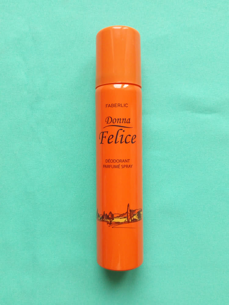 Парфюмированный дезодорант для женщин Donna Felice 75мл Faberlic
