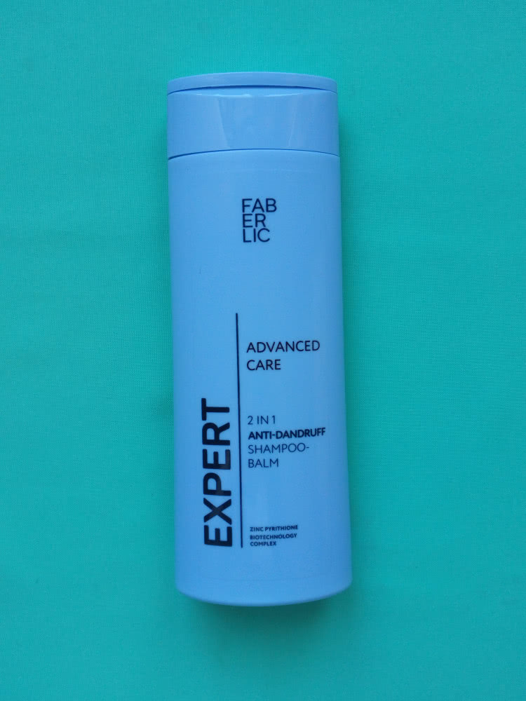 Шампунь-бальзам против перхоти 2 в 1 Expert hair Advanced Care (14+) 400мл Faberlic