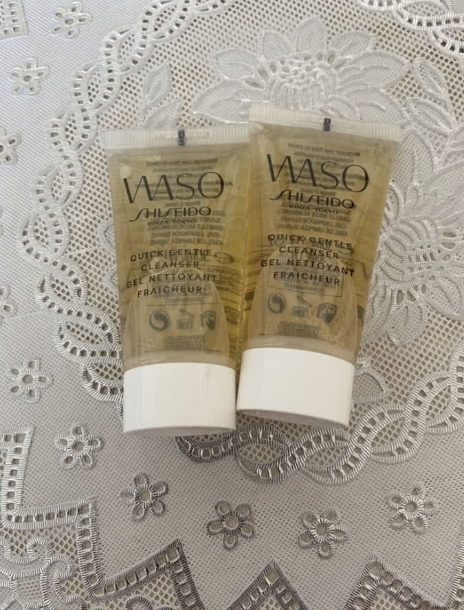 Новый Shiseido Waso Quick Gentle Cleanser Очищающий гель для лица-30мл