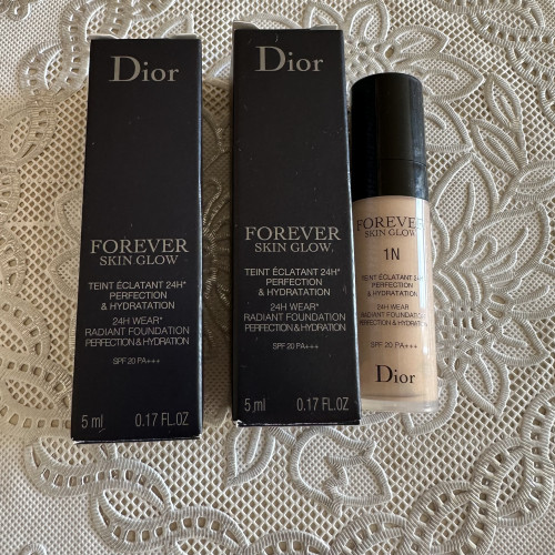 Миниатюры Dior Forever Skin Glow тональный крем -5мл, 1N