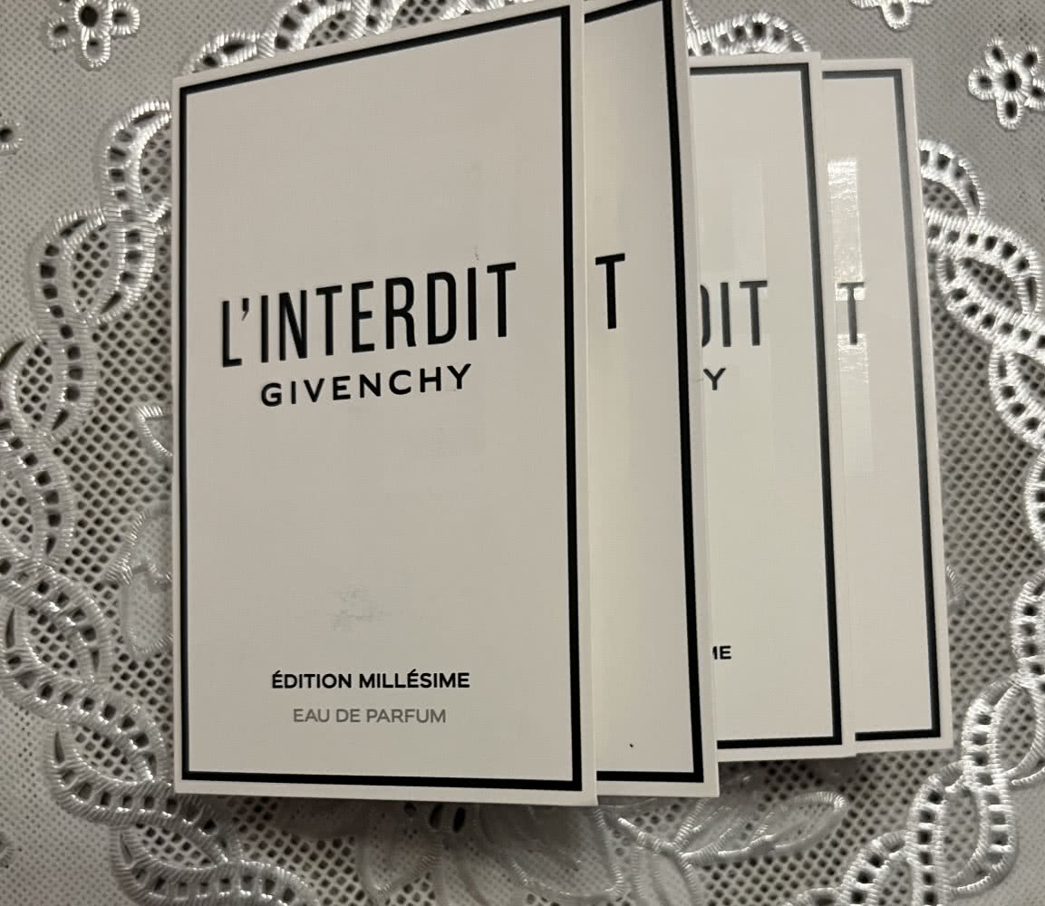 Пробники Givenchy L’Interdit Millesime-1ml, 1шт=110р